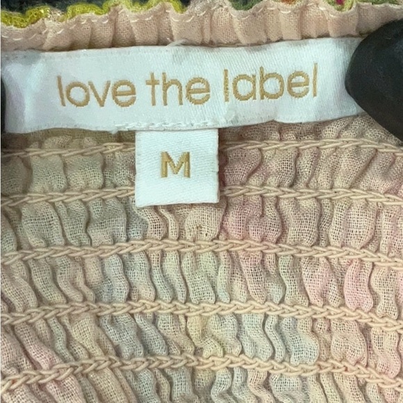 Love the Label Elegant Floral Blouse in Pink - Picture 2 of 5